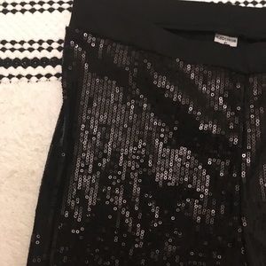 Nordstrom Sequined Leggings, Size S.